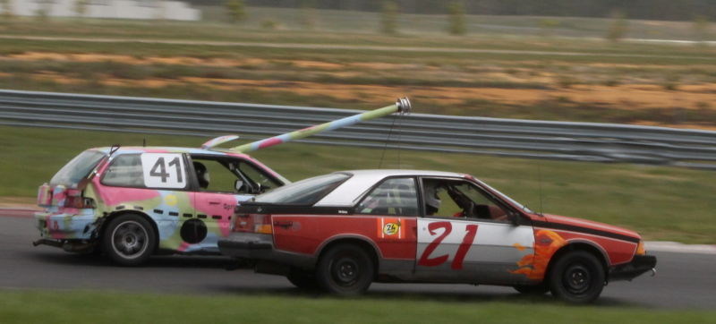 24 Hours of LeMons cars. Photo credit: Stef Schrader